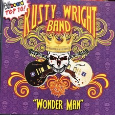 THE RUSTY WRIGHT BAND - Wonder Man - CD - Single - RARE