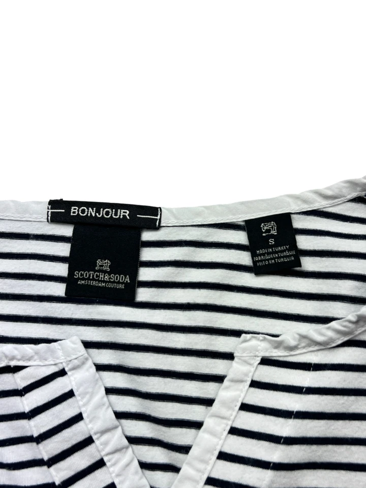 Scotch & Soda Damen Bonjour V-Ausschnitt Pullover T-Shirt Größe S - Bild 4 von 4