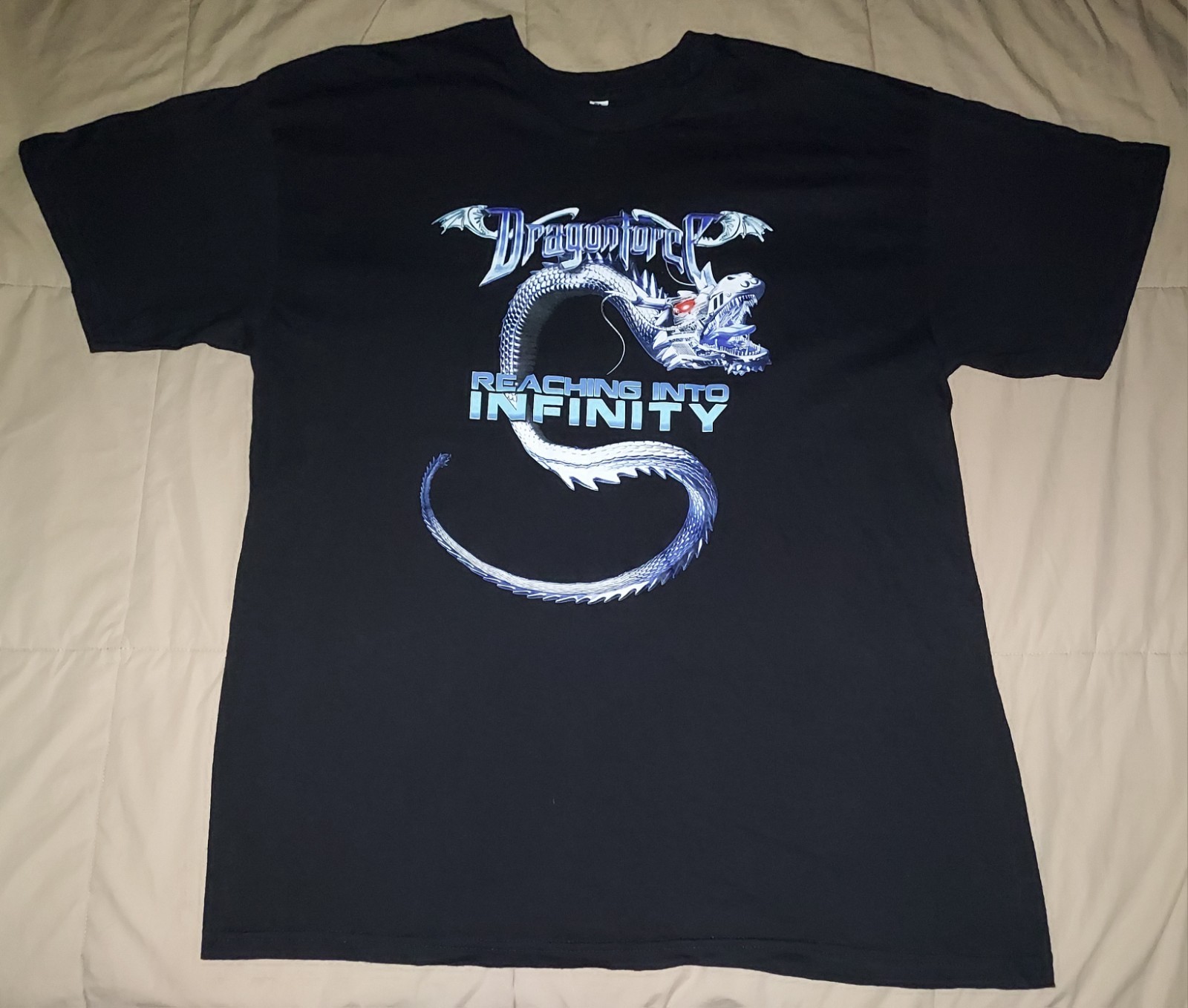 2017 DRAGONFORCE REACHING INTO INFINITY T SHIRT X… - image 1