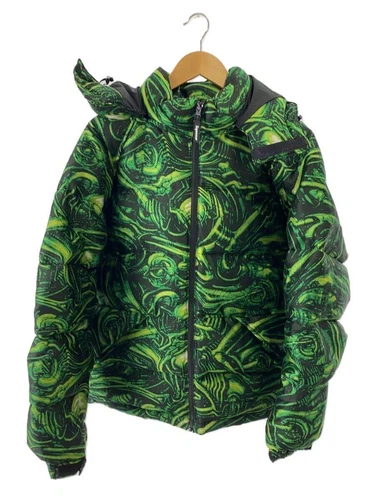 Piumino Supreme 23AW H.R. Giger Jacquard Tampone M Poliestere Verde Totale