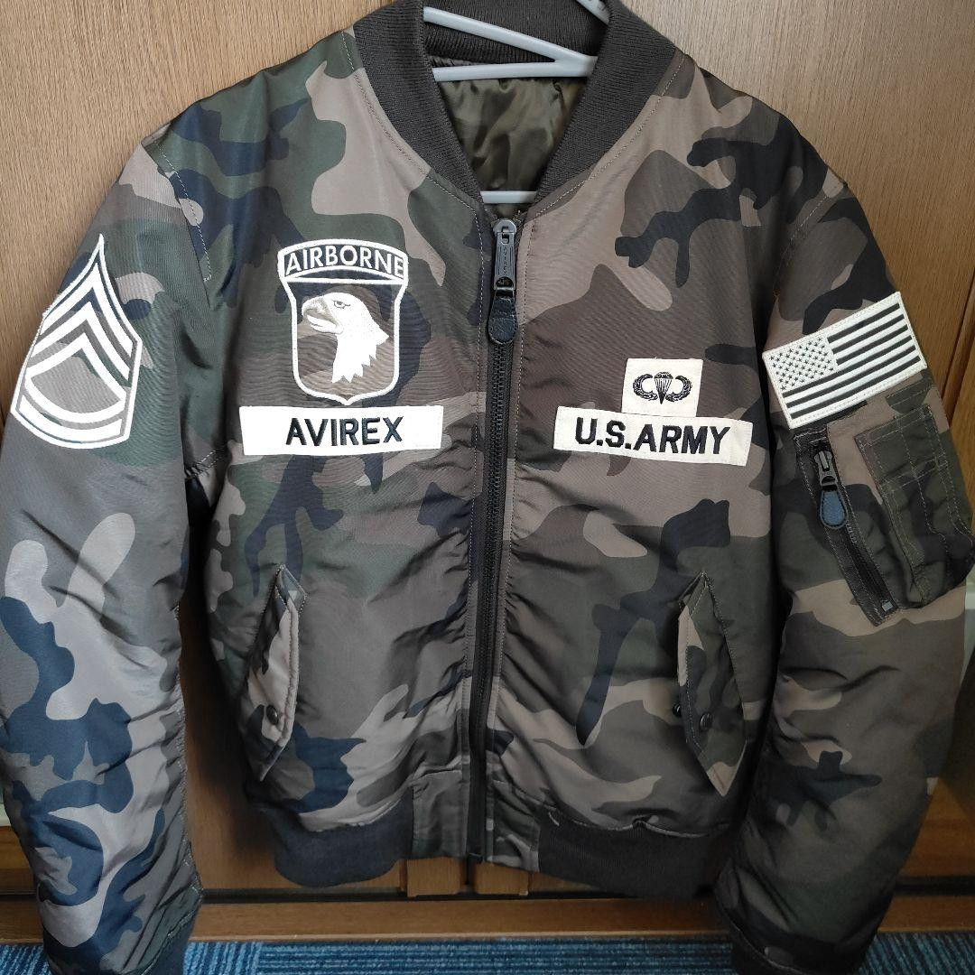 Ma-1 Grand Crew Screaming Eagles Khaki L _#av387 - ジャケット 