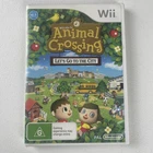Animal Crossing Lets Go to the City Nintendo Wii PAL Game + Manual