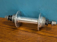 Surly Flip Flop Rear Hub Fixed/Freewheel 32 Hole, 135mm, Track Nutted, Silver