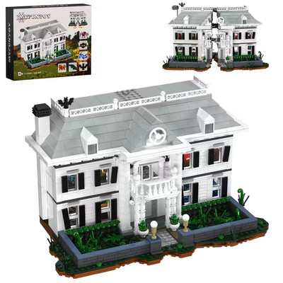 1620 PCS jumanji house Building Blocks, Parrish Mansion House Movie Building Set