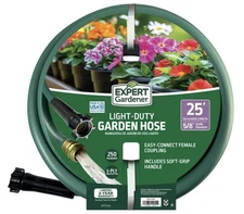 Expert Gardener 5/8-Inch x 25-Foot Light Duty Garden Hose