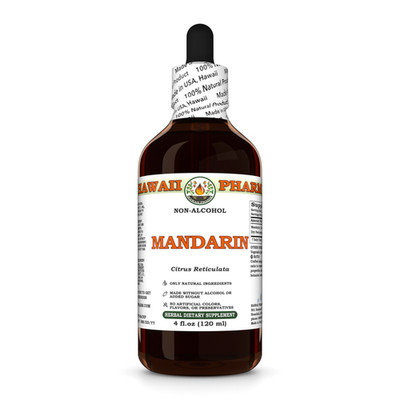 Mandarin ( Citrus Reticulata) Glycerite, Dried Peel Liquid Extract