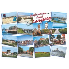 Insel Langeoog Postkarte Ansichtskarte Grüß...