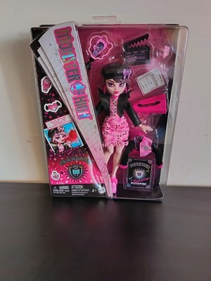 Monster High Fearbook Draculaura Puppe & Zubehör Set Movie Club Motiv