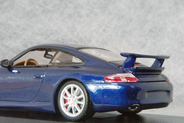 Mint Porsche 911 (996) GT3 Lapis Blue Metallic 1/43 Limited