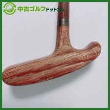 Used Antique Wooden Putter PT Putter Single 26a