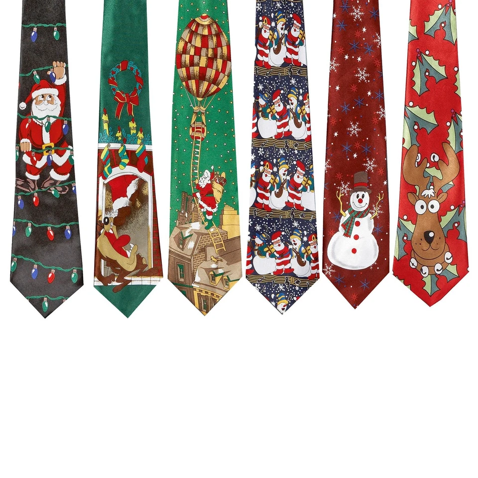 PREMIER Christmas Tie Men’s Novelty Christmas Wear - Choose Design