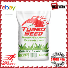 Avern Turbo Grass Seed 1.3KG Fast Growing Lawn Seed Hard Wearing Grass Dog Fr... 12.92 per kilo