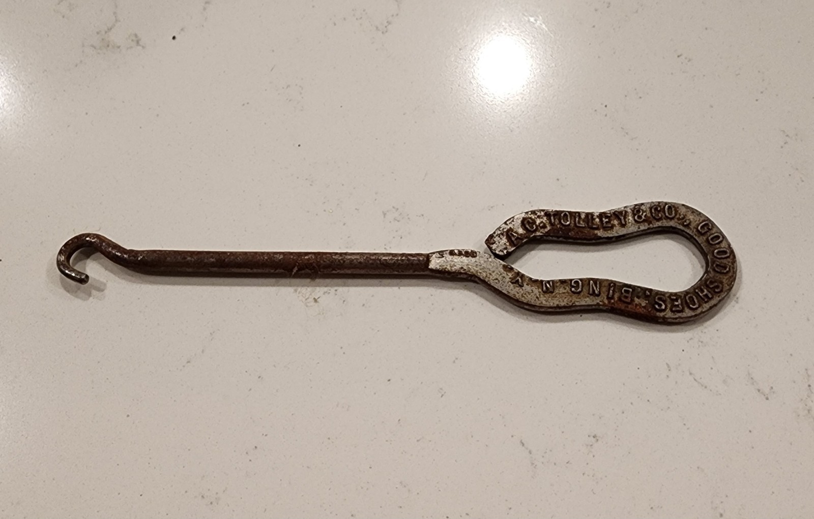 Antique Shoe Button Hook - image 1