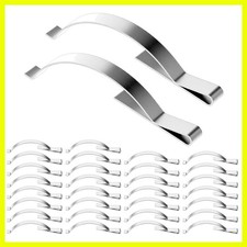 30 Pcs Stainless Steel Window Screen Clips Corner Mount Tension Springs