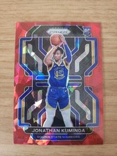 2021-22 Panini Prizm - Jonathan Kuminga #307 Red Ice Prizm (RC)