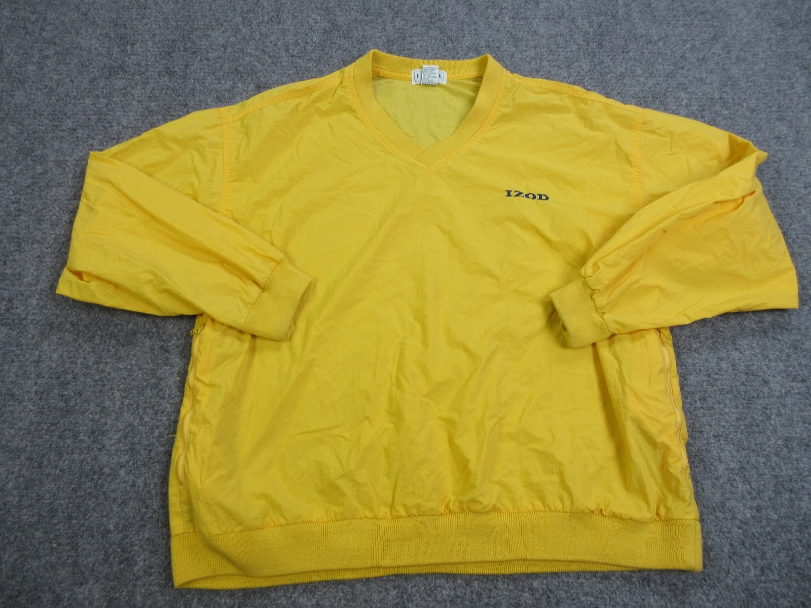 VINTAGE IZOD Pullover Jacket Mens Medium Nylon Windbreaker Lightweight Crewneck
Opens in a new windo