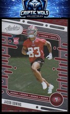 2024 Panini Absolute #191 Jacob Cowing Retail San Francisco 49ers
