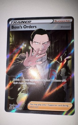 Boss's Orders (Full Art) 189/192 Swsh02: Rebel Clash Holo