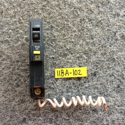 #ad #ad NTO SQUARE D GFCI QOB CIRCUIT BREAKER QOB120GFI 20AMP 120VOLT 1POLE $38.50