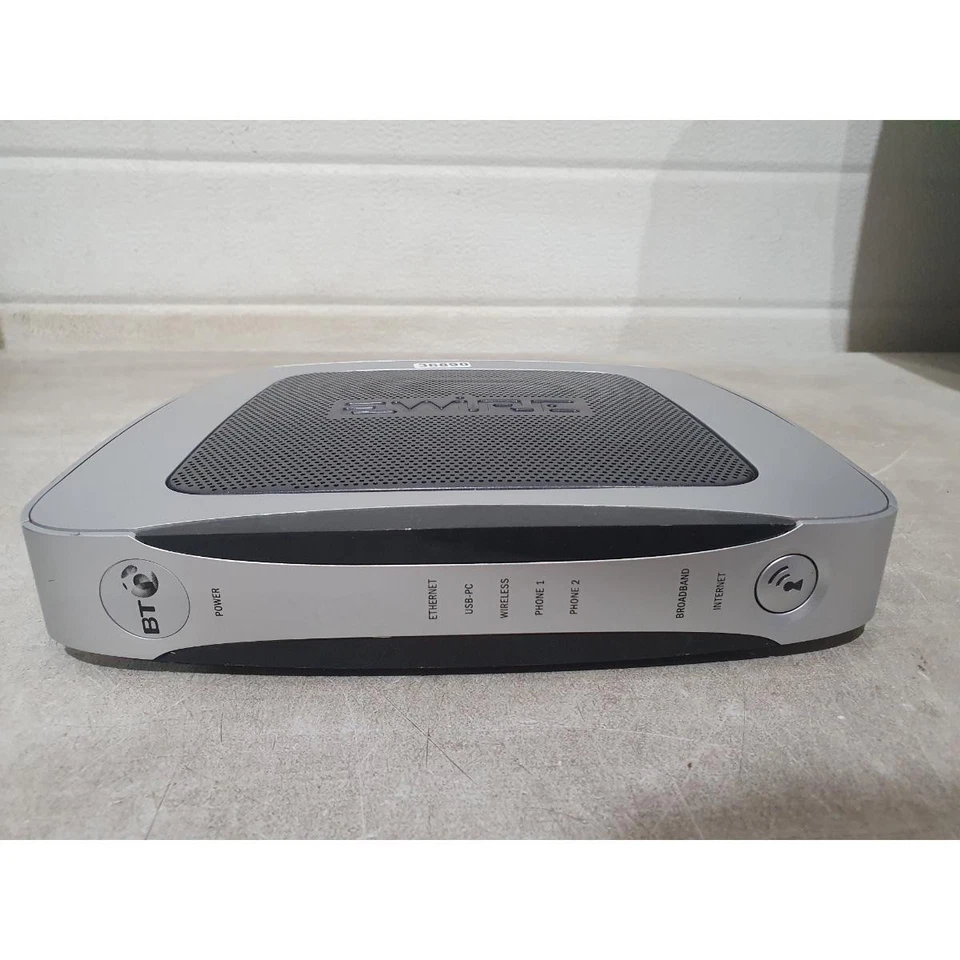 BT 2700HGV 2-Wire Gateway Modem Router Silver Wireless ADSL2+ 4x-Ethernet Ports - Image 2 of 4
