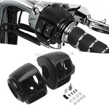 For Harley Sportster 1200 Softail Handlebar Switch Housing Hand Control Cover US