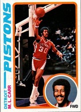 1978 Topps M. L. CARR #82 NM