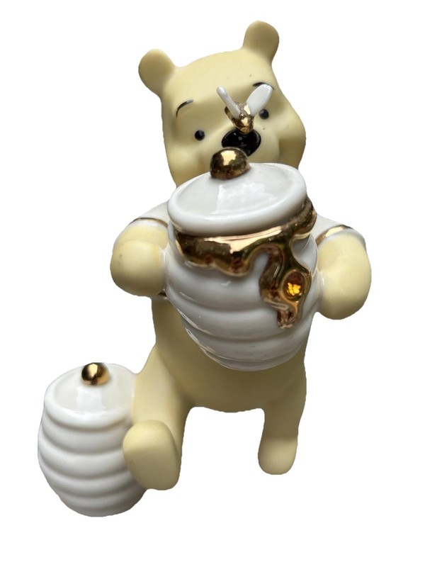 Lenox " From Pooh To You "  Porcelain Figure Amber November Stone New