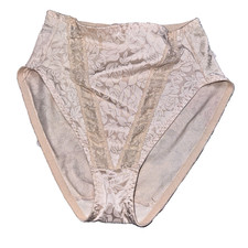 90s Playtex Secrets Second Skin Panties Nylon Hi-Leg Brief Vintage Style 2633 Sm