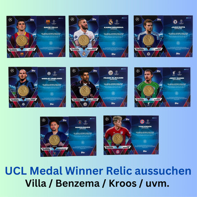 Topps MATCH ATTAX Champions League 2025/2026 25/26 - UCL Medal Winner Relic