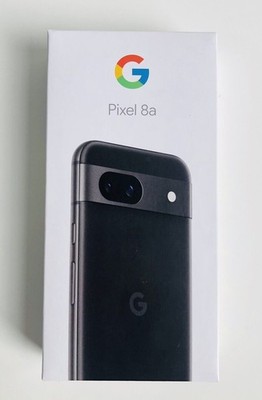 Google Pixel 8a 5G 256GB Obsidian - Dual SIM - Ohne Simlock - NEU OVP