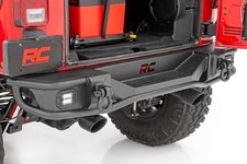 Rough Country Tubular Led Rear Bumper For 2007-2018 Jeep Wrangler Jk - 10649 Rough Country Tubular Led Rear Bumper For 2007-2018 Jeep Wrangler Jk - 10649