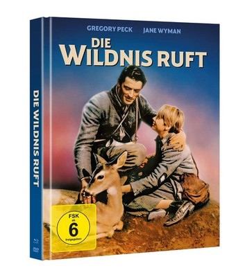 Die Wildnis ruft (1946)[Blu-ray + DVD im Mediabook/NEU/OVP] Gregory Peck, Jane W
