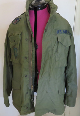 Alpha Industries US Air Force OG-107 Cold Weather Field Coat Parka Men's Size S