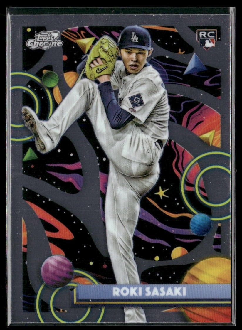 2025 Topps Chrome Cosmic #68 Roki Sasaki
