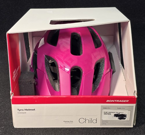 Bontrager Tyro Child/Youth Helmet  (48-52 cm) Flamingo Pink 59298 With Box
