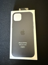   Genuine Apple iPhone 14 Plus Silicone Case W/magsafe Black New Open Box