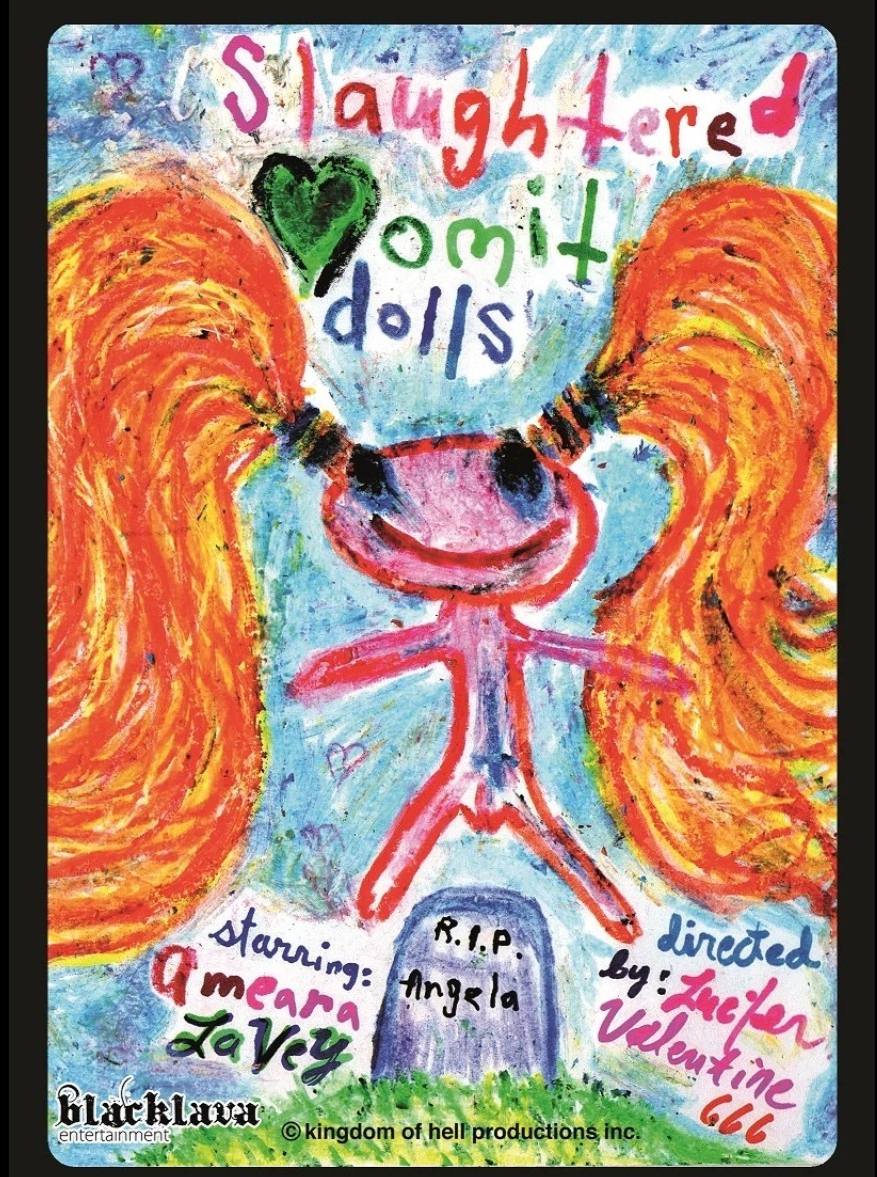 Slaughtered Vomit Dolls DVD Lucifer Valentine OOP Black Lava LE 