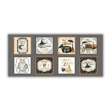 Hocus Pocus Halloween Panel by P&B Textiles