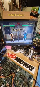 MORTAL KOMBAT 2 PCB JAMMA ARCADE BOARD 8 MEGABYTE 3.1  SET WORKING!!! MIDWAY 