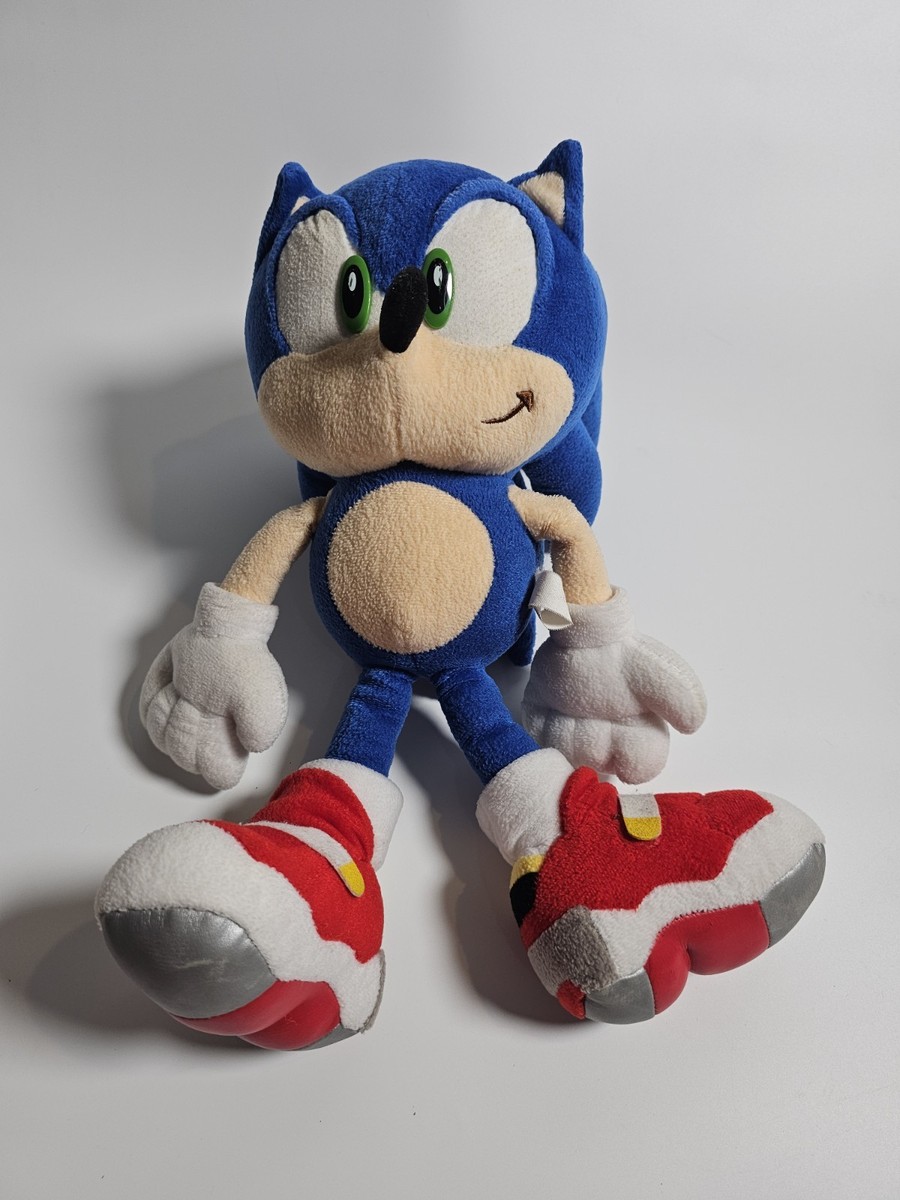 【非売品】2001年ソニックぬいぐるみ - SONIC SOAP SHOES Sonic Adventure 2 SA2 Plush 2001 Soap Shoes Sega Sonic Team