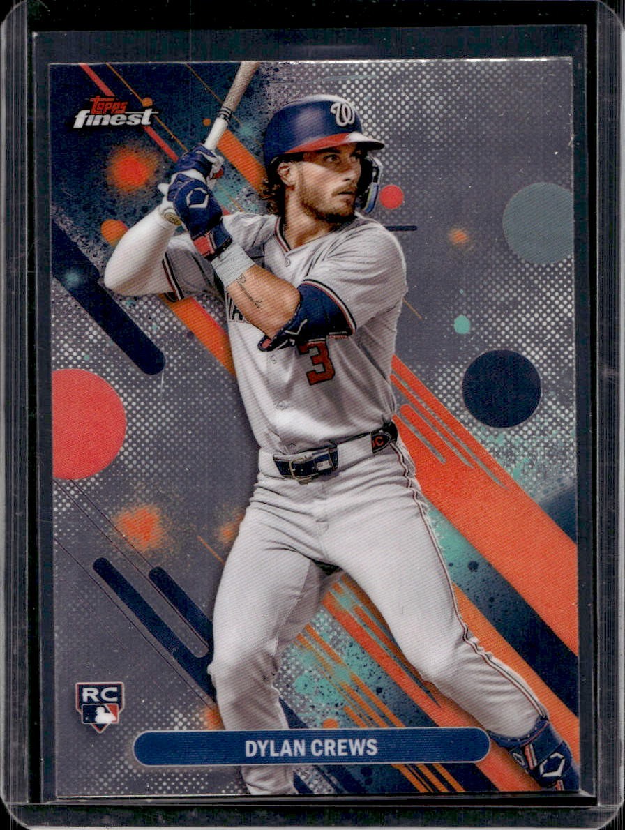 Dylan Crews 2025 Topps Finest #34 Rookie Qty
