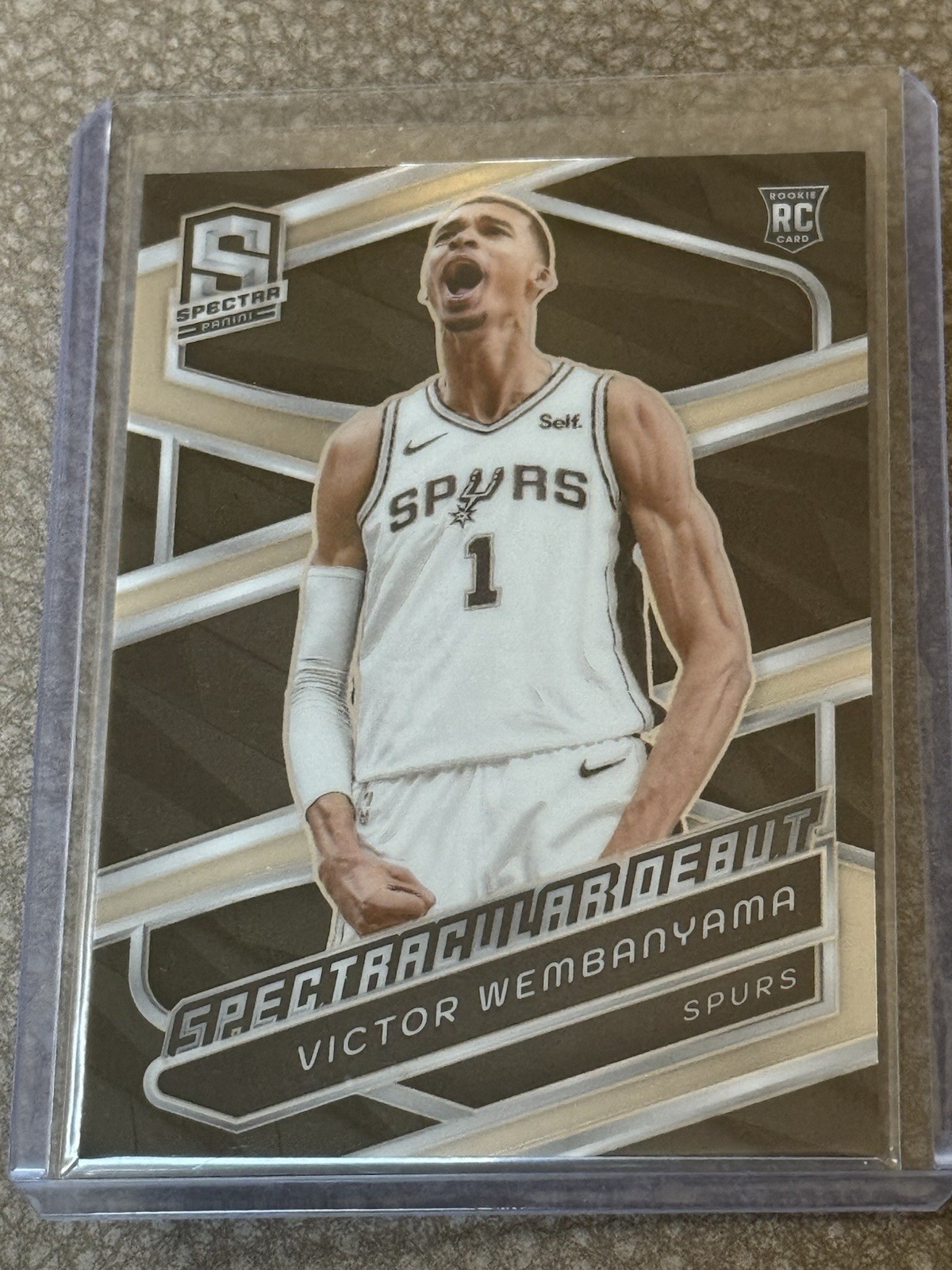 2023-24 Panini Spectra - Spectacular Debut Victor Wembanyama RC