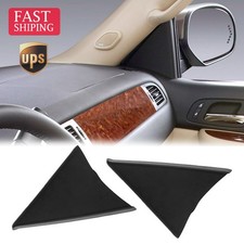 Lh Rh Side Interior Mirror Trim Triangle Cover Cap For Chevy Silveradogmc 0714
