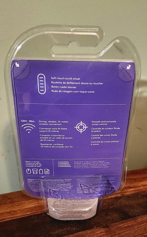 Logitech Mouse M317 Forest Floral T16-61 - Image 2 of 2