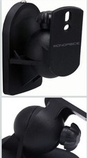 Speaker Wall Mount Brackets Pair 7.5 lb Capacity Black NEW Open Box