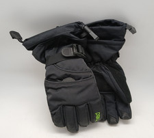 HEAD Kids Junior Ski Snowboard Gloves Black Waterproof Size M 6-10 