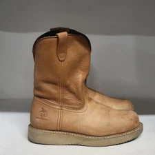 Georgia Boot Wellington Steel Toe Boot Brown Mens Size 11M