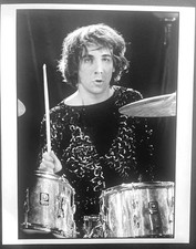 The Who Keith Moon Drummer Iconic 1968 Rare Vintage 16x20 Stamped Photograph