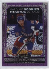 2021 O-Pee-Chee Platinum Marquee Rookies Violet Pixels /299 Justin Richards 0cv