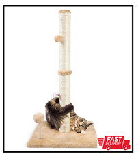 32" Tall Cat Scratching Posts for Indoor Cats, 3-in-1 Cat Scratching Post wit...